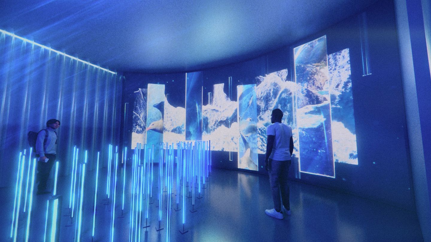ポルトガル館における没入型インスタレーション 「Waves of our Lands」
