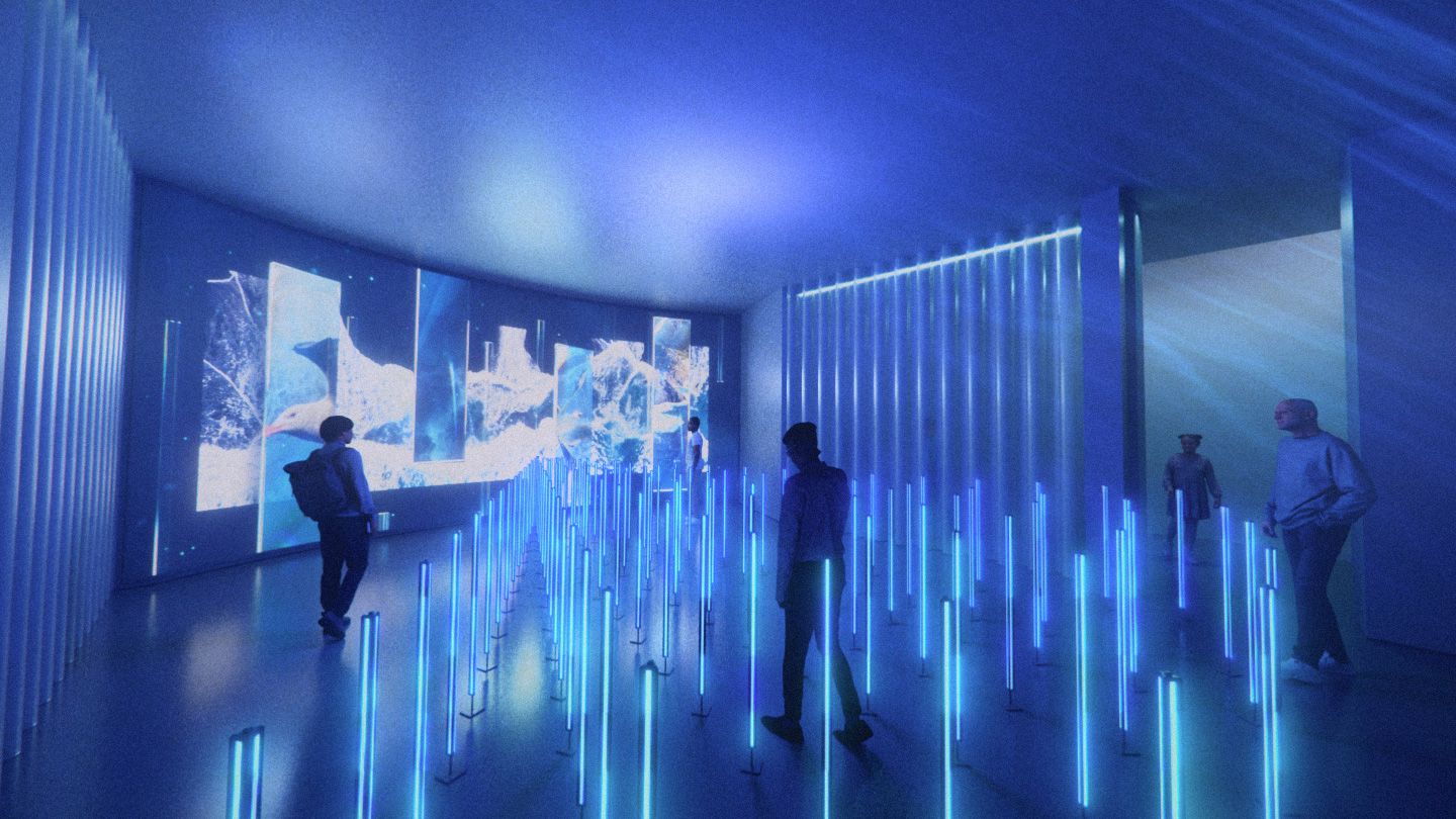 ポルトガル館における没入型インスタレーション 「Waves of our Lands」