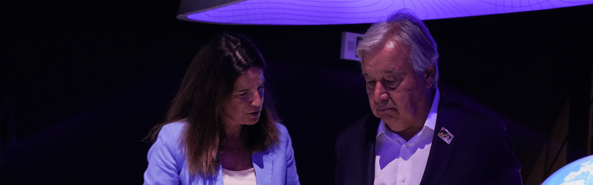 António Guterres visita Pavilhão de Portugal 